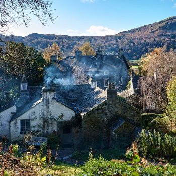 View from Dove Cottage Garden