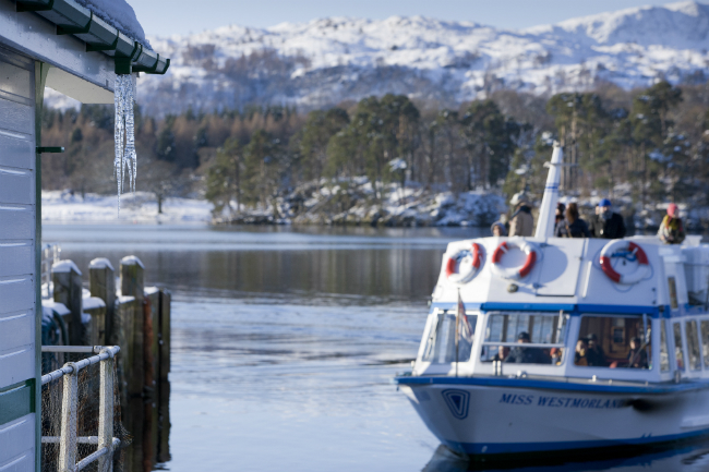 windermere lake cruises winter