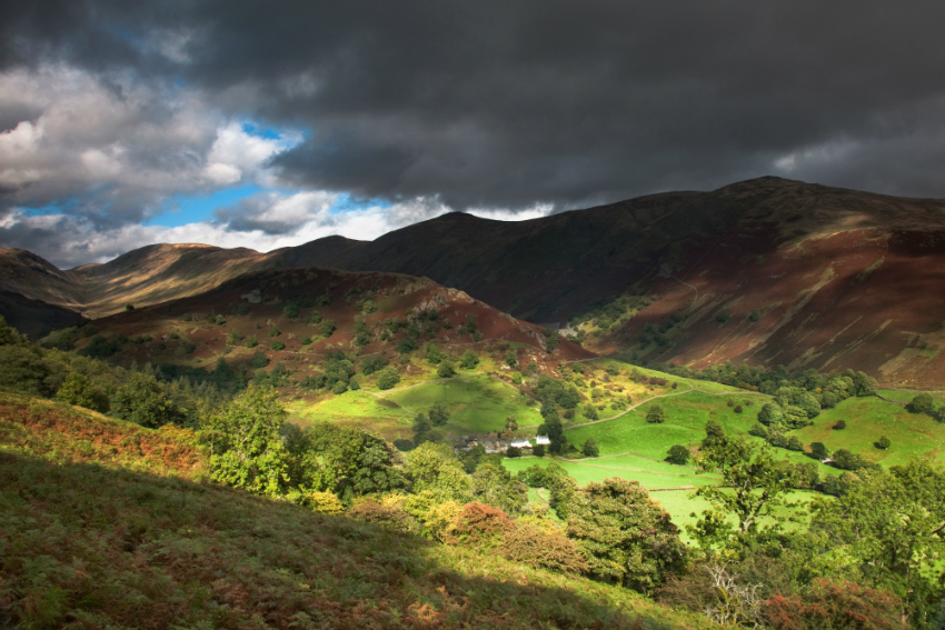 Light and Shade near Troutbeck