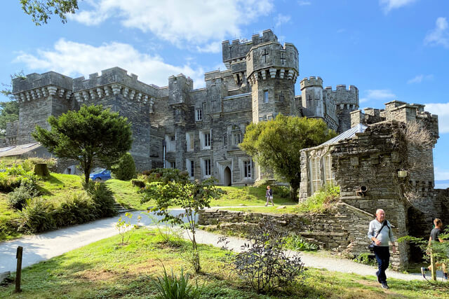 External shot of Wray Castle