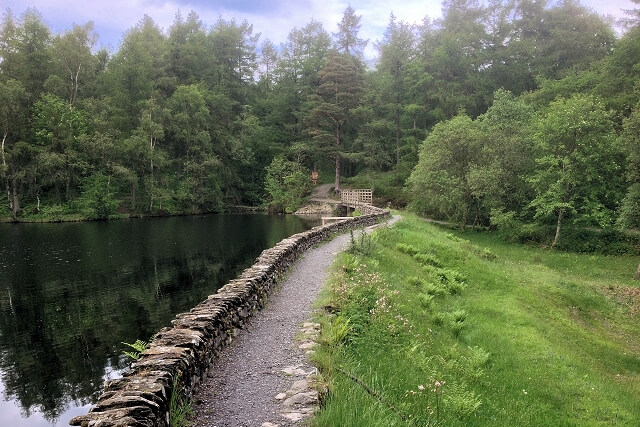 A path at High Dam in Windermere