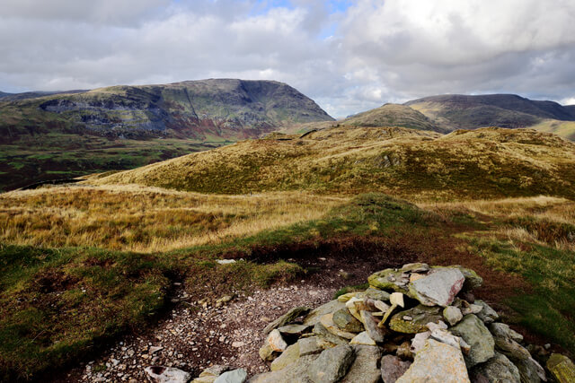 A view of Kirkstone Pass at Wansfell Pike