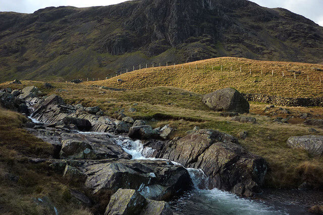 The waterfall at Sour Milk Gill 