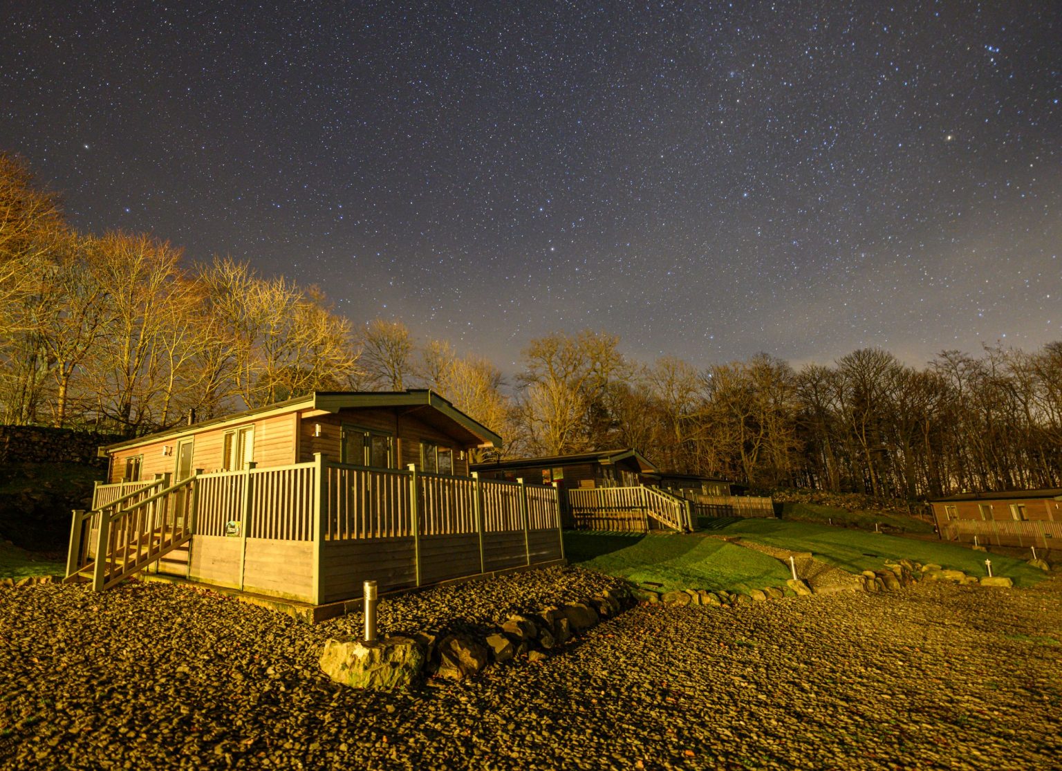 High Borrans stars at night