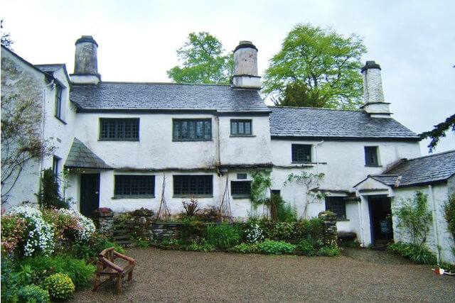 An external shot of Townend in Troutbeck