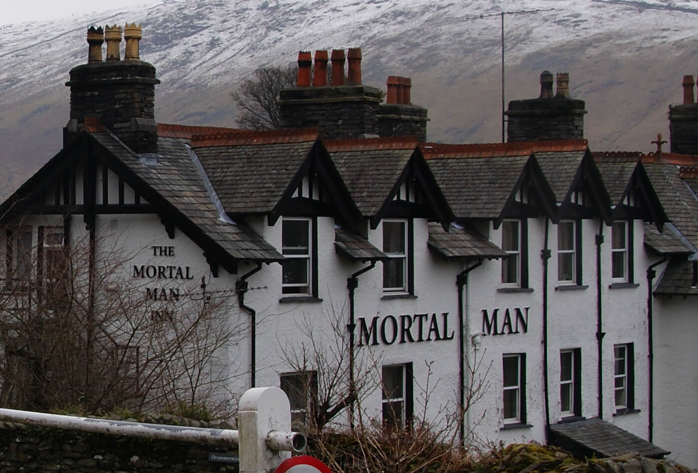 The Mortal Man pub in Troutbeck