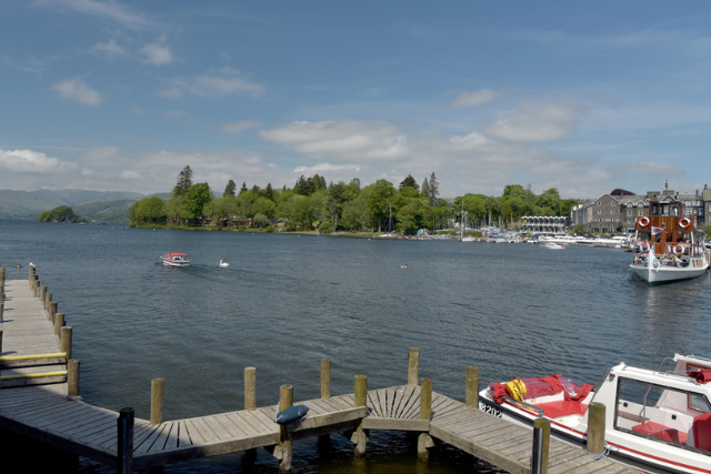 Bowness on Windermere jetties