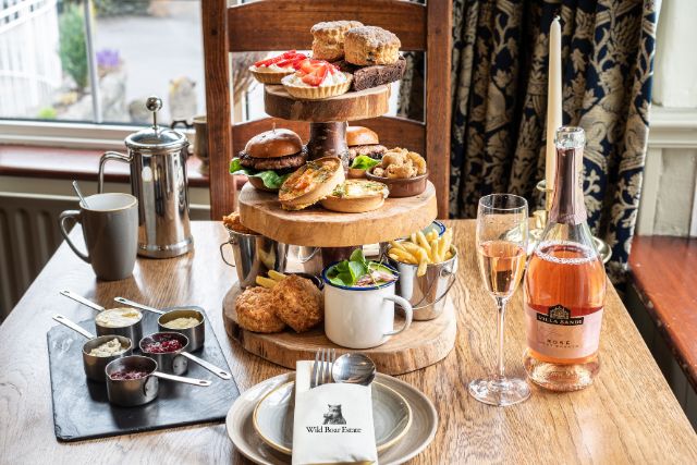 Alternative Afternoon Tea at Wild Boar Estate